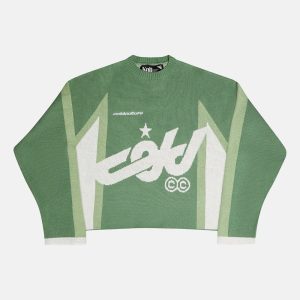 Jersey verde de punto WINNER