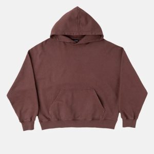 SUDADERA CON CAPUCHA PARA BAILE CIRCULAR WENGE
