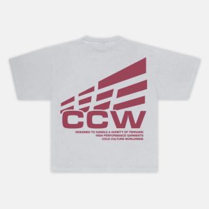 CAMISETA CLIFF GRIS CLARO