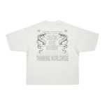 CAMISETA COBRA MARFIL BLANCO