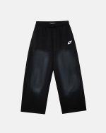 Pantalones Savage lavados en blanco y negro