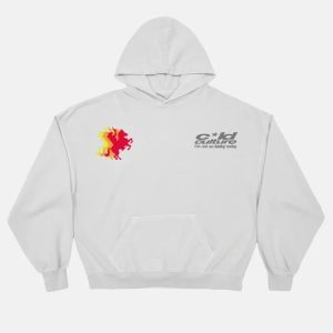 Sudadera con capucha estilo vaquero, color gris claro