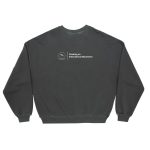 Sudadera de cuello redondo Heights, gris grueso