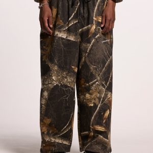 PANTALONES DEPORTIVOS REALTREE NEGROS