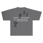 Camiseta Cosmos Arc gris ahumado