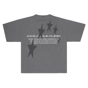 Camiseta Cosmos Arc gris ahumado