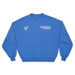Sudadera giratoria de cuello redondo Horizon Blue