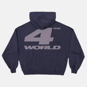 Sudadera con capucha 4THE WORLD