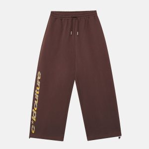 Pantalones deportivos Wild Snake marrones