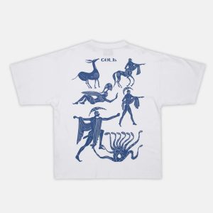 CAMISETA BLANCA DE LOS ANTIGUOS GRIEGOS