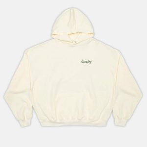 Sudadera con capucha DICE color crema