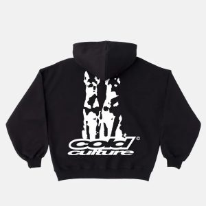 SUDADERA CON CAPUCHA PARA PERROS NEGRA