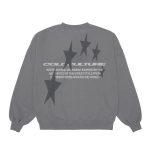 Sudadera de cuello redondo Cosmos Arc, gris ahumado