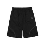 Pantalones cortos holgados de tejido antidesgarro negros