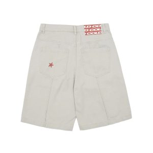 PANTALONES CORTOS PINTUCK V2 DE SARGA GRIS DESGASTADA