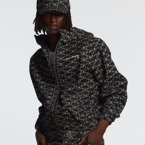 Chaqueta acolchada FEVER negra
