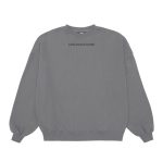 Sudadera de cuello redondo Cosmos Arc, gris ahumado
