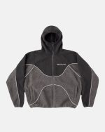 CHAQUETA DE FORRO POLAR SIN RIESGO GRIS GRUESO/GRIS POLVO
