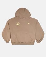 Sudadera con capucha Flying Home color marrón nogal