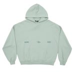 SUDADERA CON CAPUCHA GLOBE VERDE CLARO