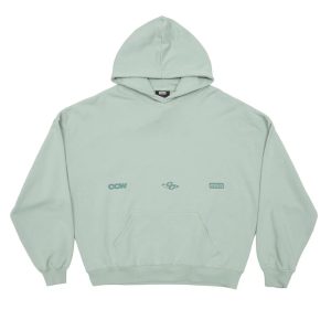 SUDADERA CON CAPUCHA GLOBE VERDE CLARO