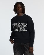 Camiseta negra de punto SIN REGLAS