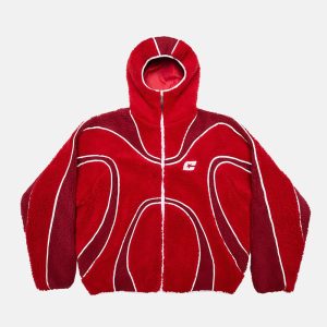 QUITAR EL FORRO POLAR ROJO