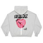 SUDADERA CON CAPUCHA PIRULETA GRIS CLARO