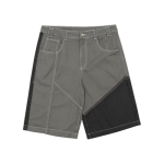 Pantalones cortos Butterfly V2 de mezclilla gris y negra