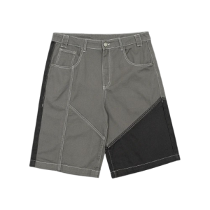 Pantalones cortos Butterfly V2 de mezclilla gris y negra